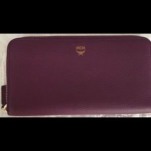 COPY - Authentic MCM Zip Around Continental Wallet